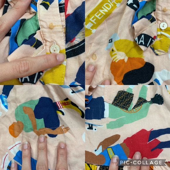 Fendi authentic oversized ruffled dress size S - Picture 12 of 16